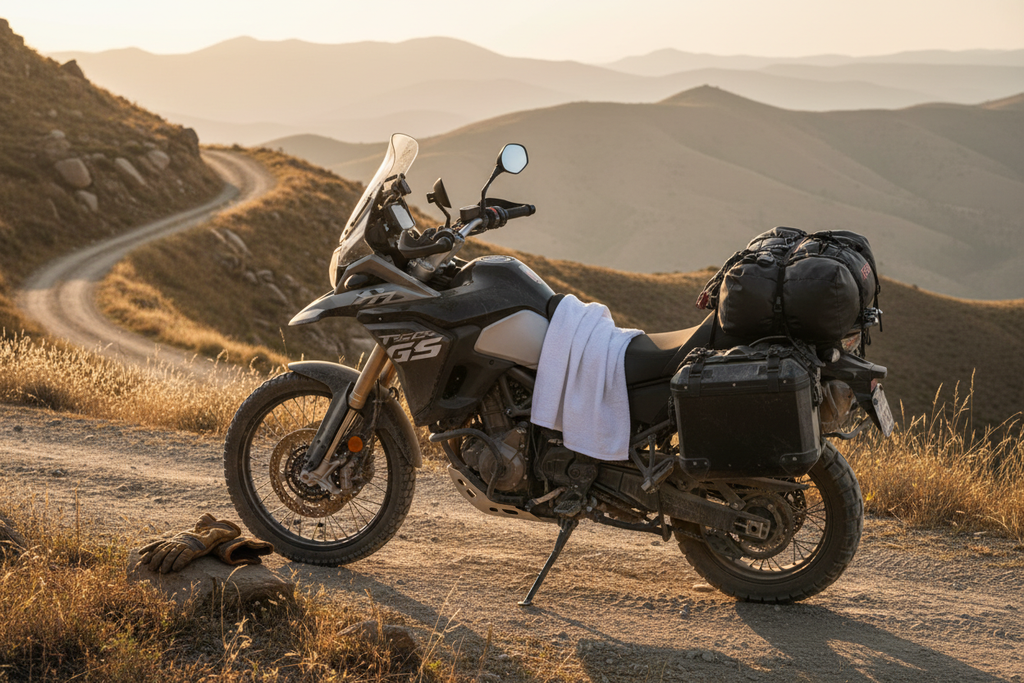 Adventure motorcycle