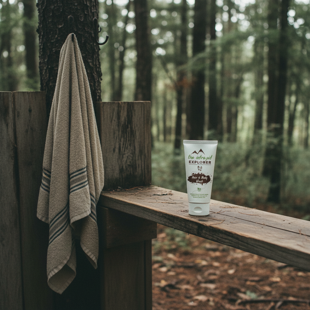 Hair & Body Wash - campsite shower