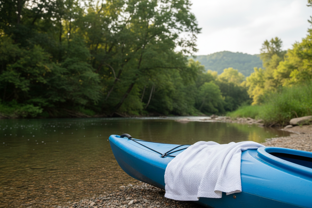 Kayak — thin towel