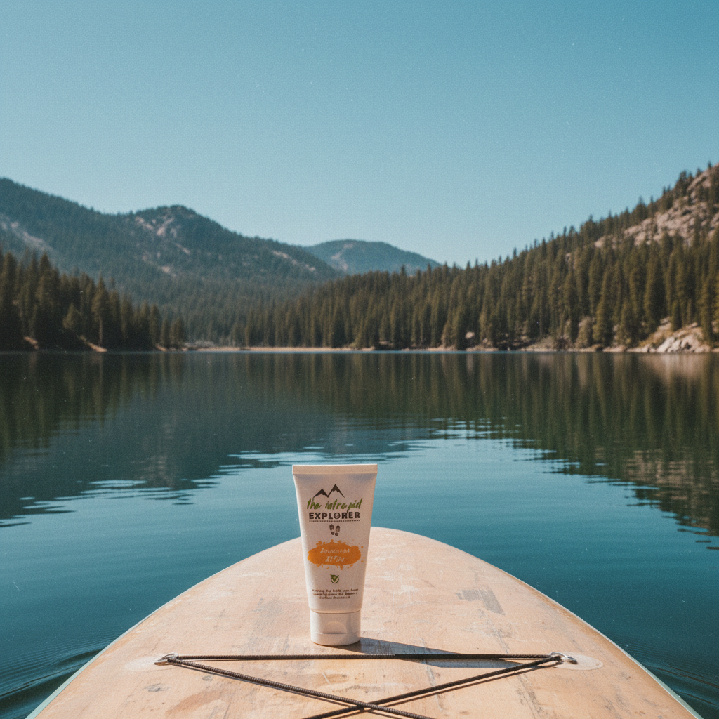 Sunscreen - paddleboard